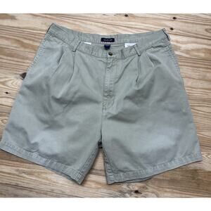 Gant Men's Waist Size 38 Quality Comfortable Wear Khakis Casual Shorts Pleated